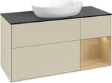 Villeroy & Boch Finion Waschbeckenunterschrank FA72G F 1200 mm Glossy White Lacquer mit Beleuchtung