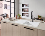 Villeroy & Boch Einbauspüle Subway Style 60 Weiß Alpin CeramicPlus 1000 mm