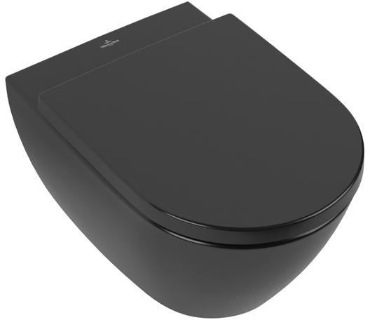 Villeroy & Boch Subway 2.0 Wand-WC spülrandlos DirectFlush Ebony CeramicPlus