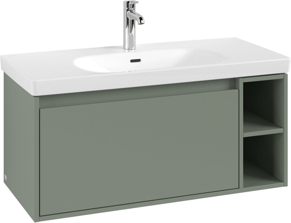 Villeroy & Boch Waschbeckenunterschrank Skyla C79000 972 mm Soft Green eckig mit SoftClosing