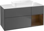 anthrazit / Mitteldichte Faserplatte (MDF) / G711G N