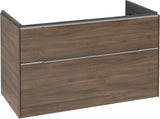 Villeroy & Boch Subway 3.0 Waschtischunterschrank C570L0 Brilliant White mit LED-Beleuchtung und SoftClosing