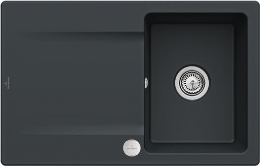 Villeroy & Boch Siluet 45 flat Einbauspüle 780x490mm Weiß Alpin CeramicPlus