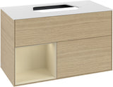 Villeroy & Boch Waschtischunterschrank Finion G361H F 1000 mm White Matt Lacquer mit Beleuchtung