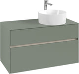 Villeroy & Boch Waschtischunterschrank Collaro C040 B0 1000 mm White Oak mit Beleuchtung & SoftClosing