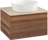 Villeroy & Boch Waschtischunterschrank Antao K29013 600 mm Warm Walnut mit Auszug und Push-to-Open