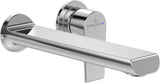 Villeroy & Boch Liberty Einhebel-Waschtischarmatur TVW10700800061 – Wandmontage, Chrom, AirPlus & AquaSmart