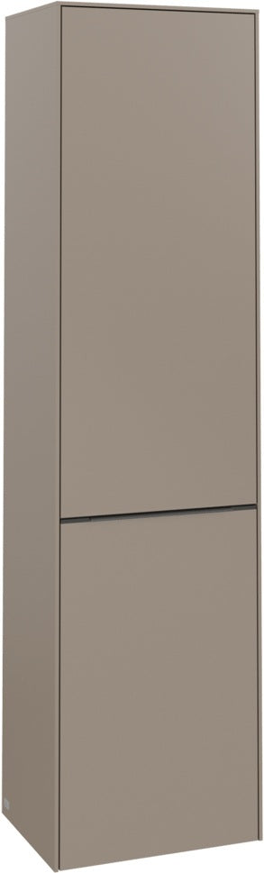 Villeroy & Boch Hochschrank Subway 3.0 C59300 Brilliant White – 450 mm, SoftClosing, Wäschekorb