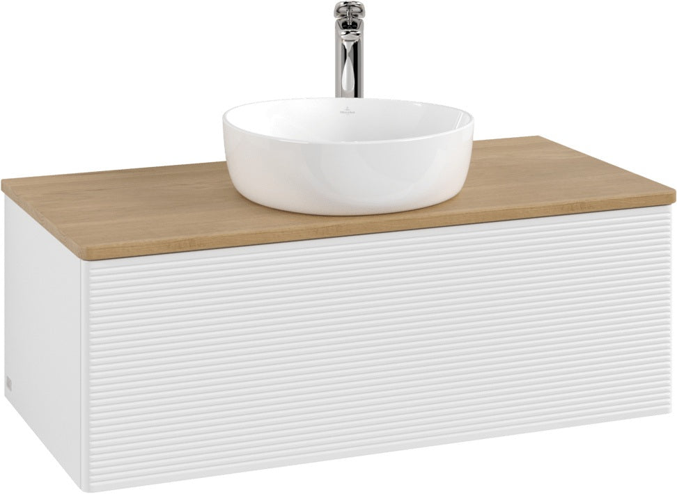 Villeroy & Boch Waschtischunterschrank Antao K31150 1000 mm Glossy White Lacquer