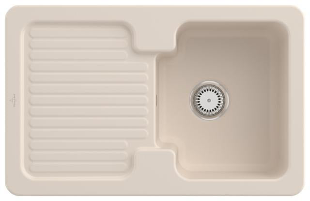 Villeroy & Boch Condor 45 Einbauspüle 800x510mm Ivory CeramicPlus