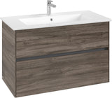 Villeroy & Boch Waschtischunterschrank Collaro White Matt 961 mm – 2 Auszüge, SoftClosing, Push-Open