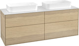 Villeroy & Boch Finion Waschtischunterschrank 1600 mm Glossy White Lacquer, 4 Auszüge, SoftClosing