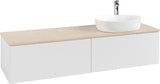 Villeroy & Boch Waschtischunterschrank Antao 1600 mm Glossy White Lacquer mit 2 Auszügen