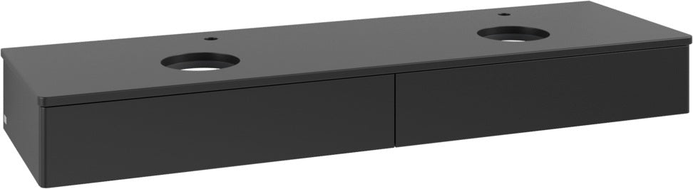 Villeroy & Boch Waschtischunterschrank Antao 1600 mm Anthracite Matt Lacquer mit LED-Beleuchtung
