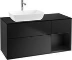schwarz / Mitteldichte Faserplatte (MDF) / F812P D