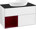 weiß / Mitteldichte Faserplatte (MDF) / FA12H B 1000x603x501mm Glossy White