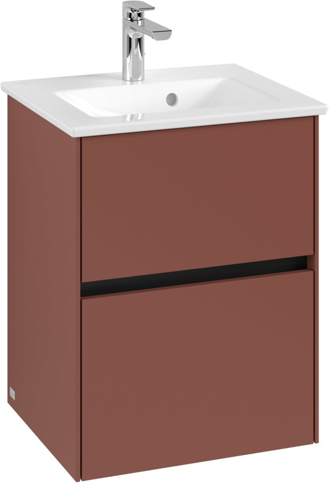 Villeroy & Boch Waschbeckenunterschrank Collaro C141 White Oak 472 mm mit SoftClosing