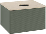 Villeroy & Boch Antao Waschtischunterschrank 600 mm Anthracite Matt – Wandmontage, 1 Auszug, SoftClosing