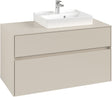Villeroy & Boch Collaro Waschtischunterschrank 1000 mm Cashmere Grey mit SoftClosing