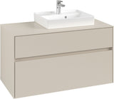 Villeroy & Boch Collaro Waschtischunterschrank 1000 mm Cashmere Grey mit SoftClosing