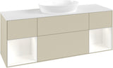 Villeroy & Boch Finion Waschtischunterschrank GD01GF 1600 mm Glossy White Lacquer mit Beleuchtung