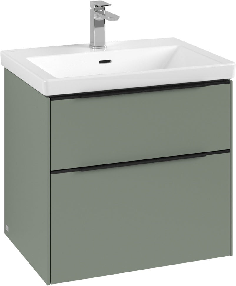 Villeroy & Boch Waschtischunterschrank Subway 3.0 C 576L0 Brilliant White mit LED-Beleuchtung