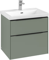 Villeroy & Boch Waschtischunterschrank Subway 3.0 C 576L0 Brilliant White mit LED-Beleuchtung