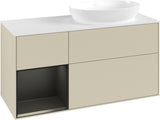 Villeroy & Boch Finion Waschtischunterschrank 1200 mm Glossy White Lacquer mit Beleuchtung