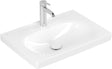 Villeroy & Boch Wandwaschbecken Skyla 650 mm Weiß Alpin CeramicPlus Rechteck