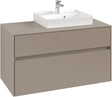 Villeroy & Boch Waschbeckenunterschrank Collaro C01500 1000 mm Taupe mit SoftClosing
