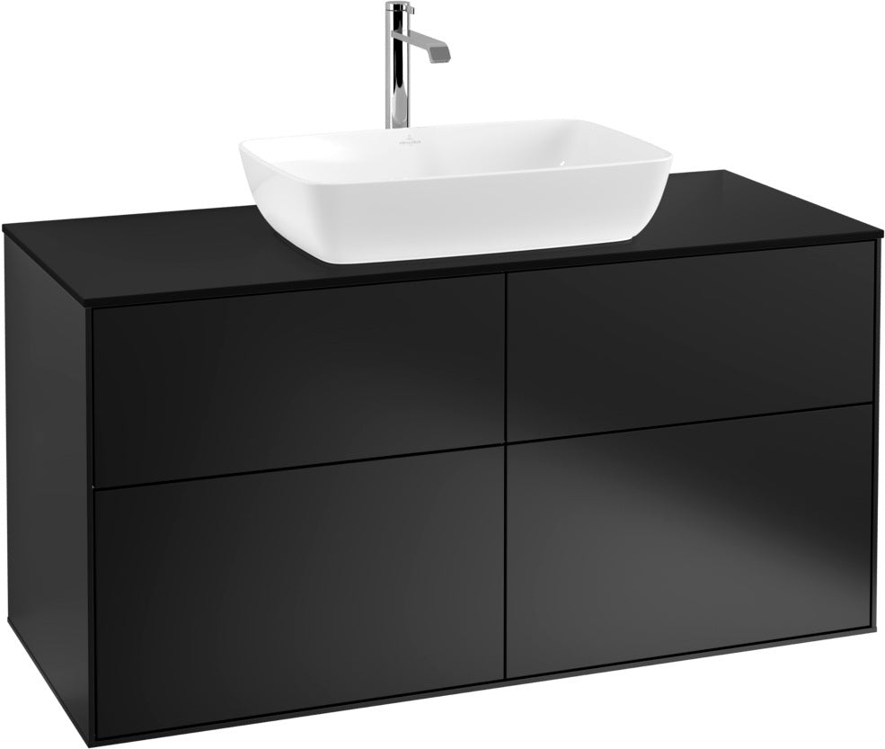 Villeroy & Boch Finion Waschtischunterschrank 1200 mm Glossy White Lacquer mit SoftClosing