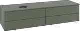 Villeroy & Boch Waschtischunterschrank Antao L26110 1600 mm Anthrazit Matt mit LED