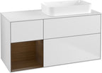 weiß / Mitteldichte Faserplatte (MDF) / G681G N 1200x603x501mm White Matt
