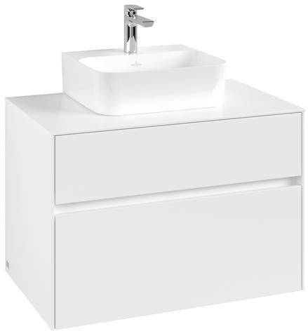 Villeroy & Boch Waschbeckenunterschrank Collaro C09300 800 mm White Matt mit SoftClosing