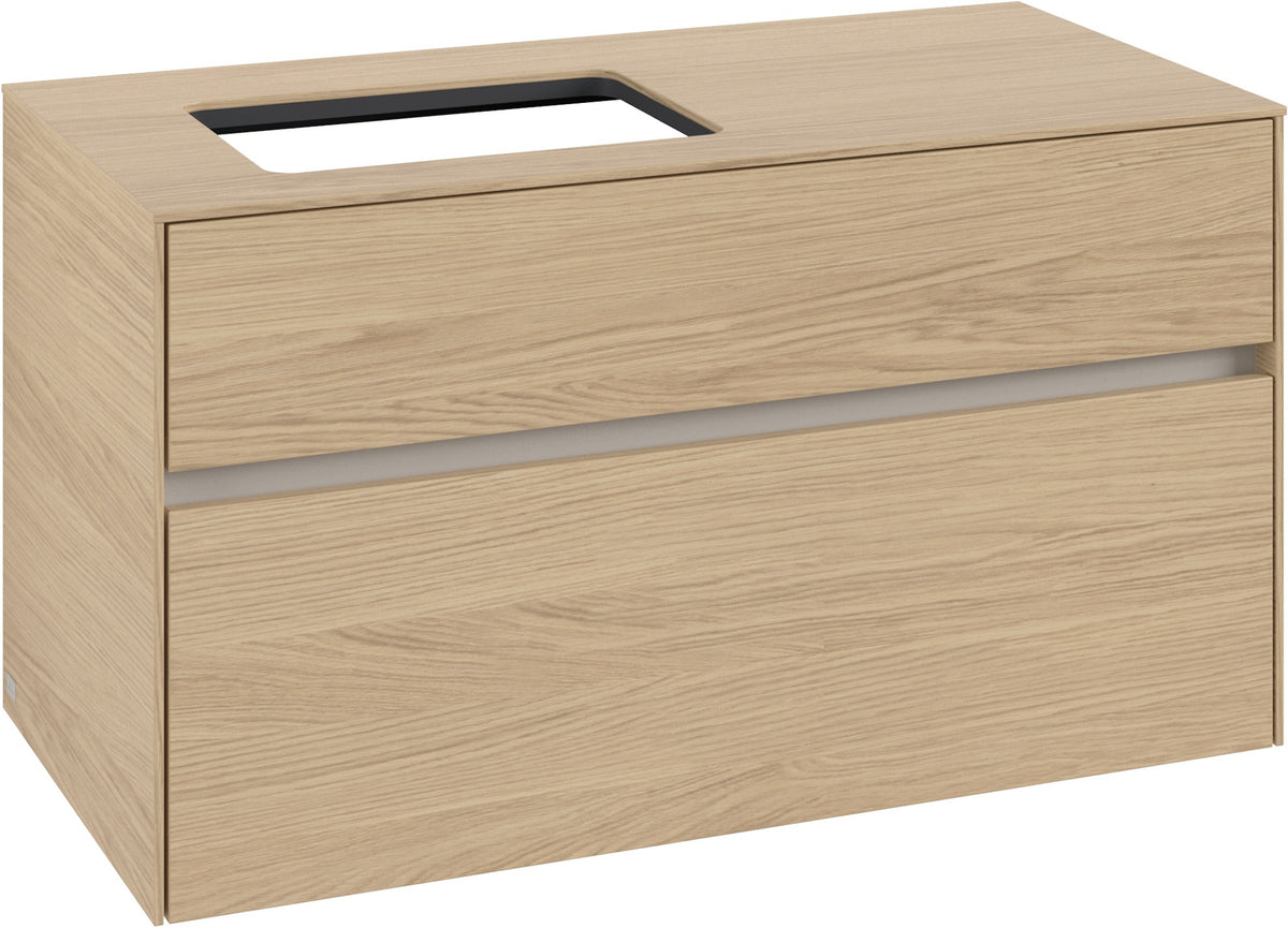 Villeroy & Boch Waschtischunterschrank Collaro C110 Nordic Oak 1000 mm mit SoftClosing