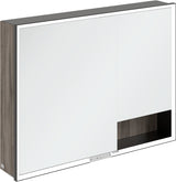 Villeroy & Boch Spiegelschrank My View+ B48110 1000 mm Graphite mit LED-Beleuchtung und SoftClosing