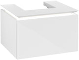 Villeroy & Boch Legato Waschtischunterschrank 600 mm mit LED-Beleuchtung, Glossy White