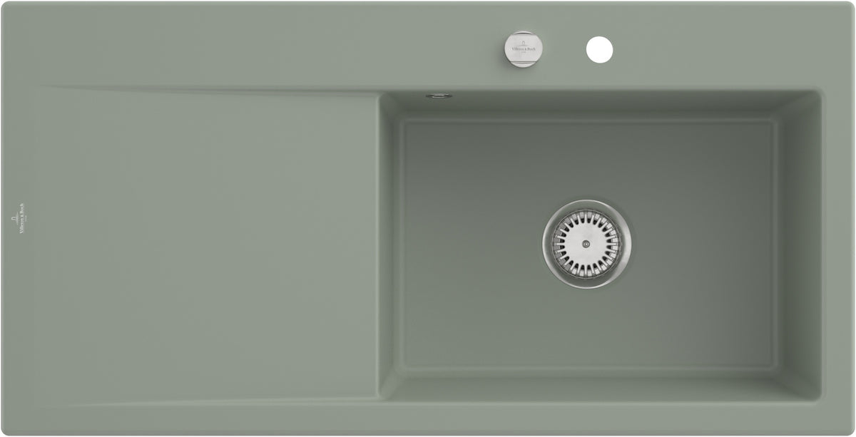 Villeroy & Boch Einbauspüle Subway Style 60 Weiß Alpin CeramicPlus 1000 mm