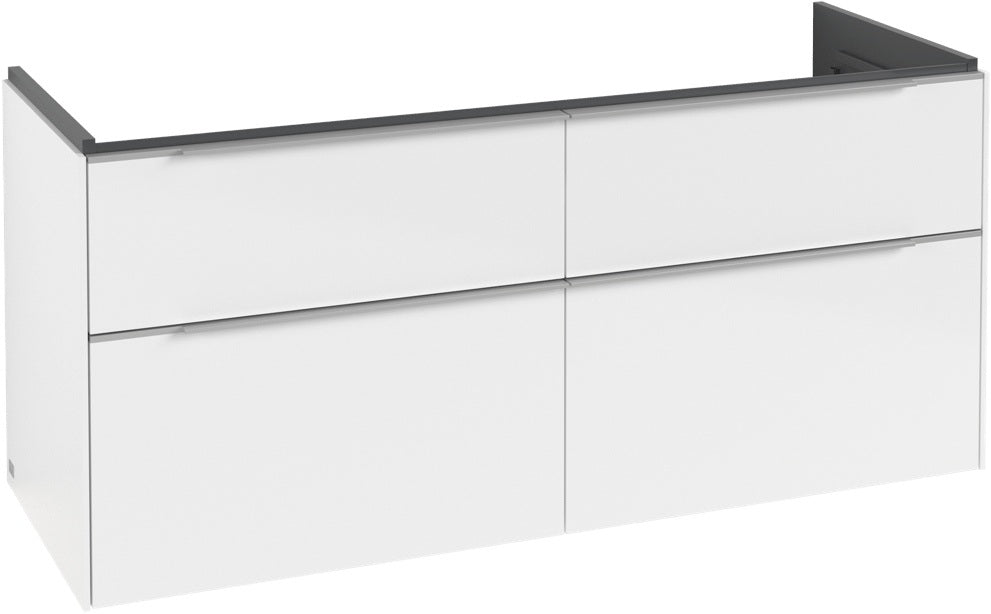 Villeroy & Boch Waschtischunterschrank Subway 3.0 C 568L0 1272 mm Brilliant White mit LED