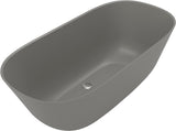 Villeroy & Boch Theano Freistehende Badewanne 1550x750mm Weiß Alpin Quaryl