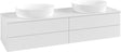 Villeroy & Boch Antao Waschtischunterschrank 1600 mm Glossy White mit 4 Auszügen und LED-Beleuchtung