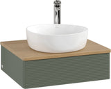 Villeroy & Boch Waschtischunterschrank Antao 600 mm Anthrazit Matt mit LED-Auszugsbeleuchtung