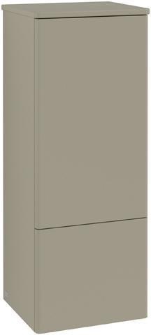 Villeroy & Boch Antao Mittelschrank 414 mm Stone Grey Matt Lacquer mit Auszugsbeleuchtung