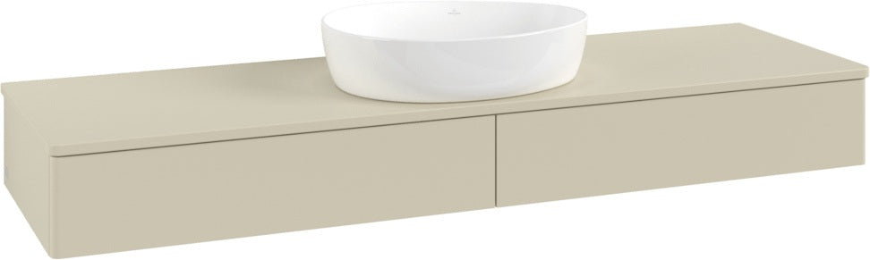 Villeroy & Boch Antao Waschtischunterschrank 1600 mm Anthracite Matt Lacquer mit LED-Beleuchtung