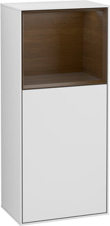 Villeroy & Boch Finion Seitenschrank G510GF, 418 mm, Glossy White Lacquer, mit Beleuchtung