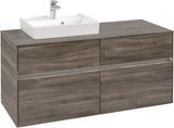 Villeroy & Boch Waschtischunterschrank Collaro C071 B0 1200 mm Stone Oak mit Beleuchtung