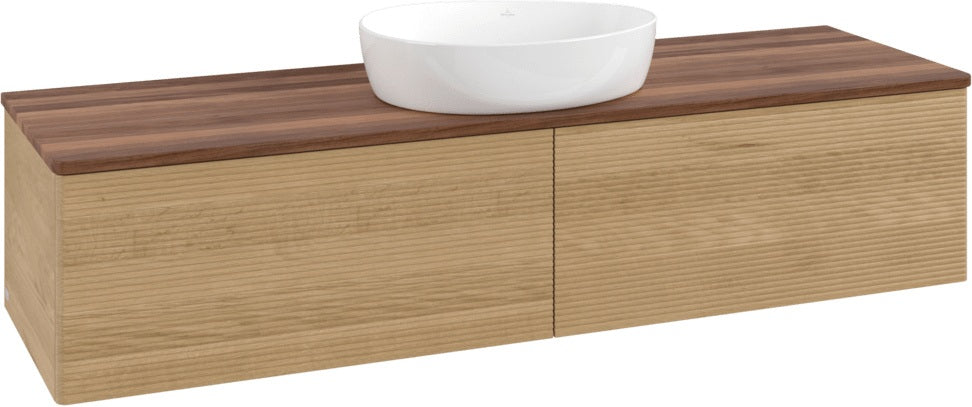 Villeroy & Boch Waschbeckenunterschrank Antao K36110 1600 mm Anthracite Matt Lacquer