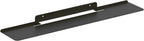 650 mm / 465 650x34x126mm Eckig Black