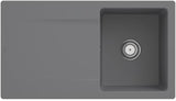 Villeroy & Boch Einbauspüle Siluet 50 900x510mm TitanCeram Ebony CeramicPlus reversibel