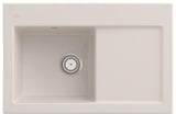 Villeroy & Boch Subway 45 Einbauspüle Keramik Ivory CeramicPlus 780x510 mm